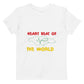 Organic cotton kids "Heartbeat" t-shirt