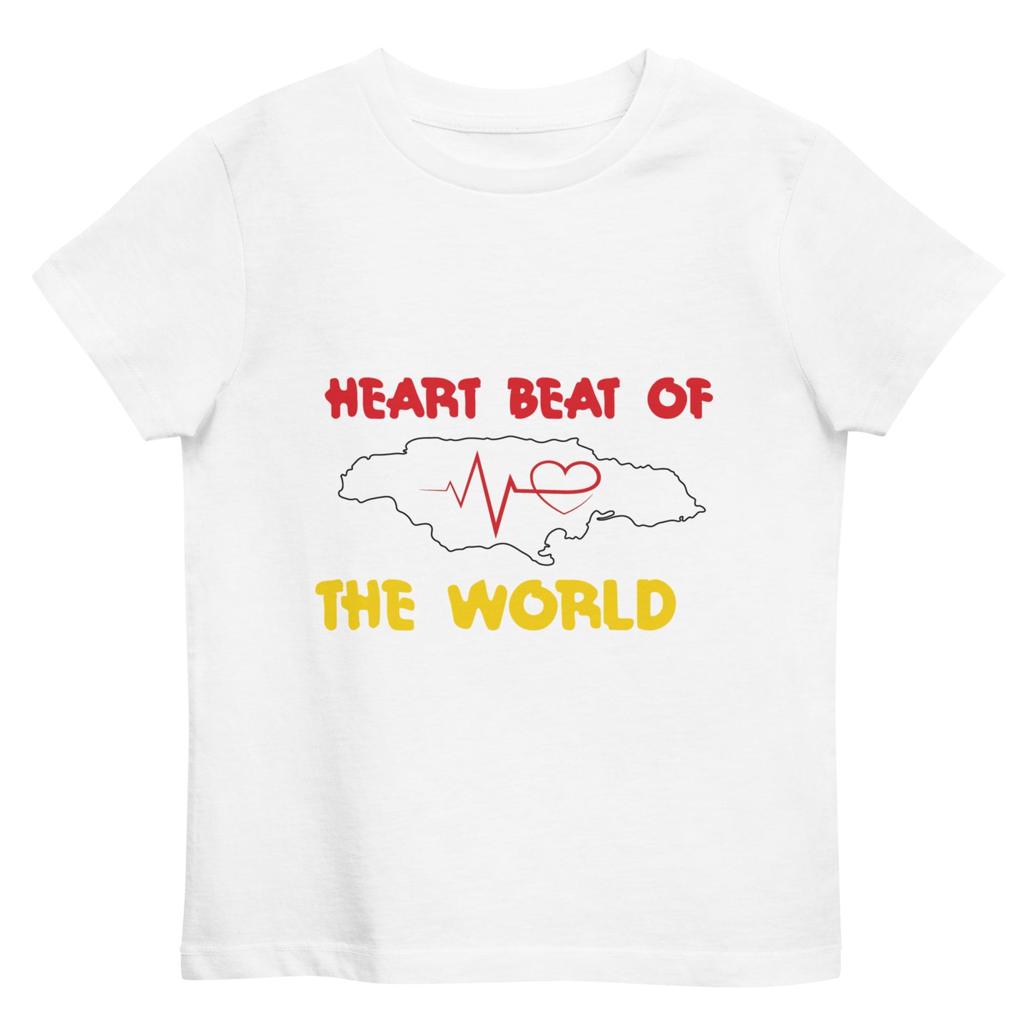 T-shirt enfant "Heartbeat" en coton bio