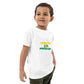 Organic cotton kids "Jamaica No Problem" white edition t-shirt