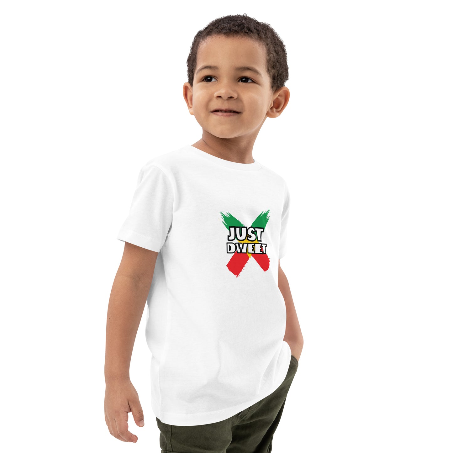 T-shirt enfant "Just Dweet" en coton bio