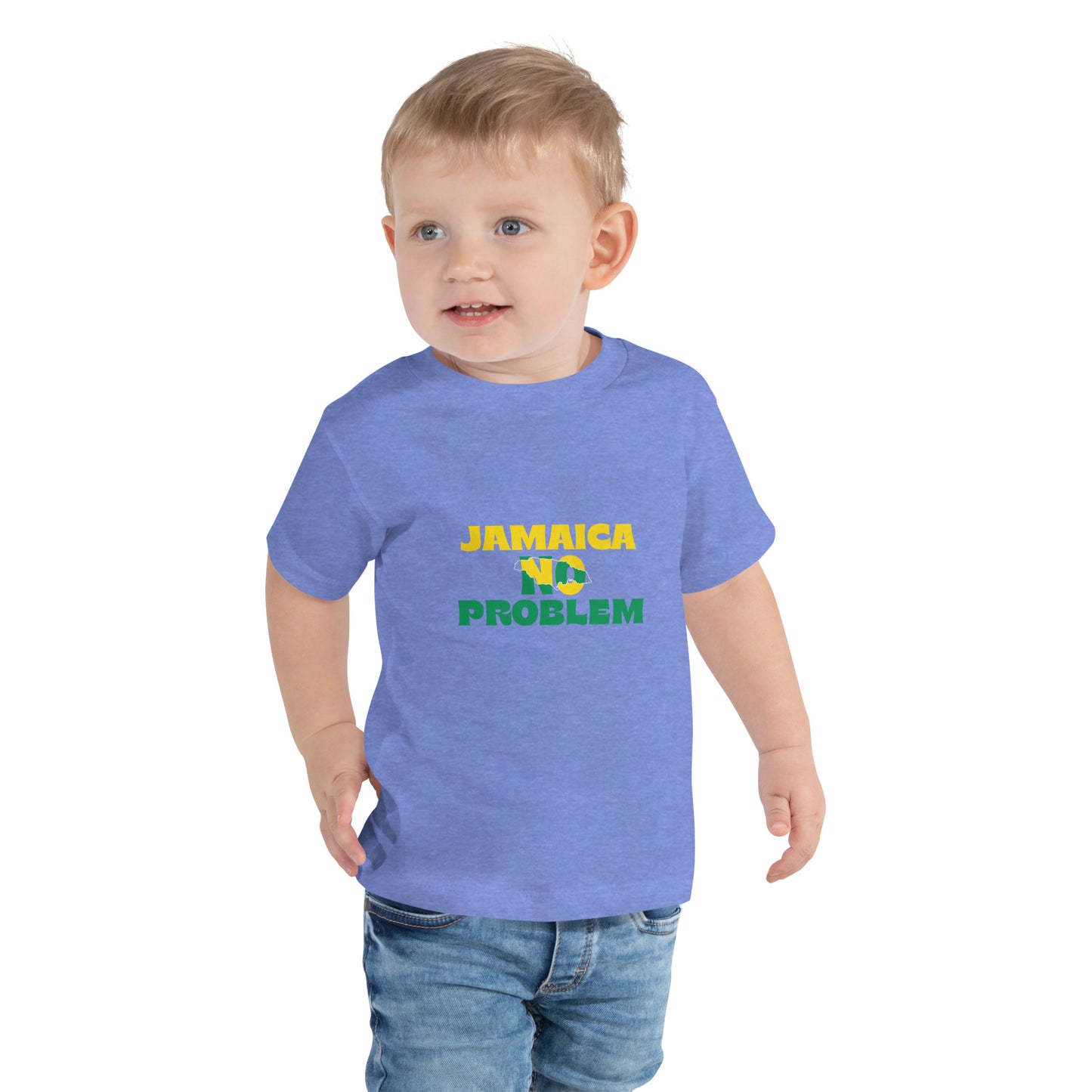 Toddler Short Sleeve "Jamaica No Problem" Tee