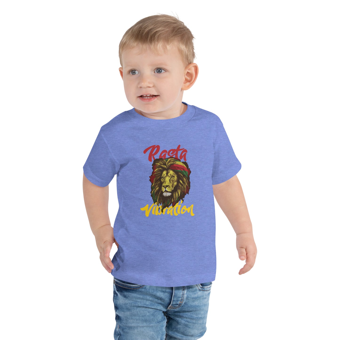 Toddler Short Sleeve "Rasta Vibration" Tee