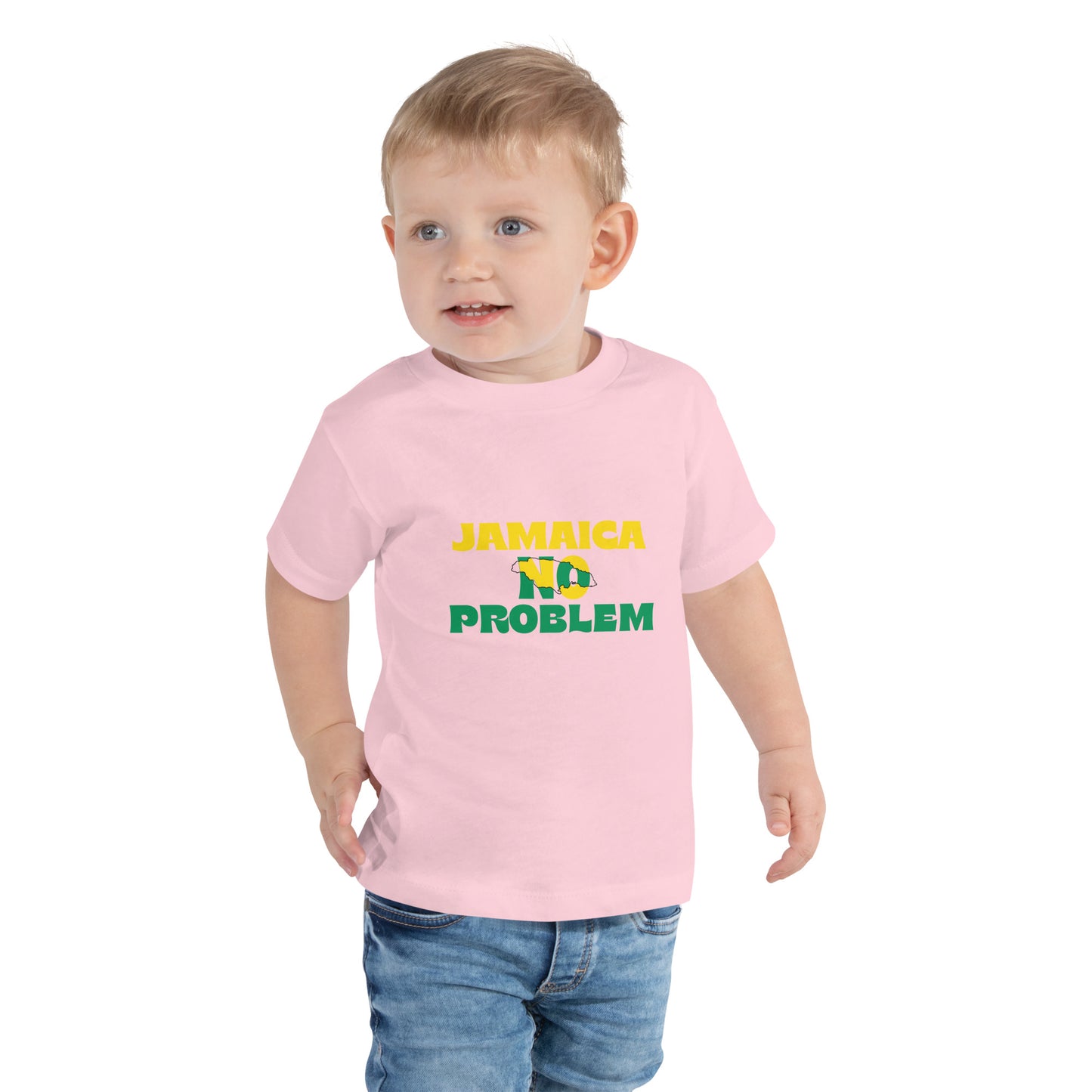 T-shirt à manches courtes pour tout-petits « Jamaïque No Problem »