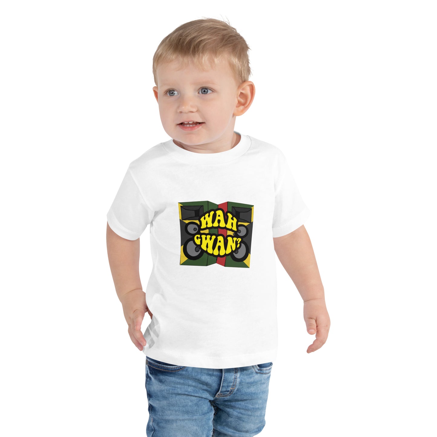 Toddler Short Sleeve "Wah Gwan" Tee