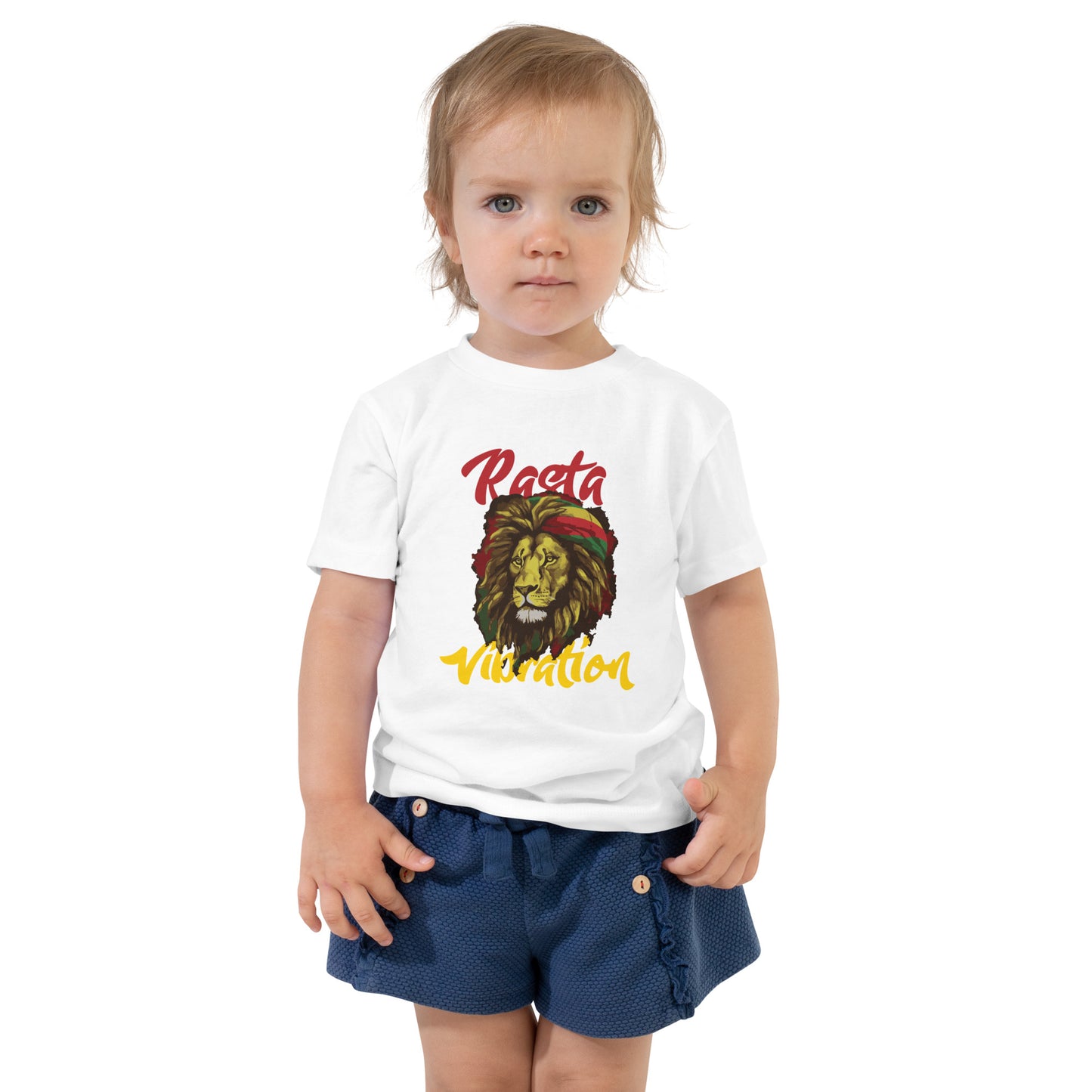 Toddler Short Sleeve "Rasta Vibration" Tee