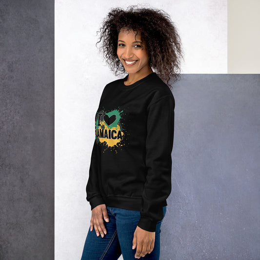 Unisex "I <3 Jamaica" Sweatshirt