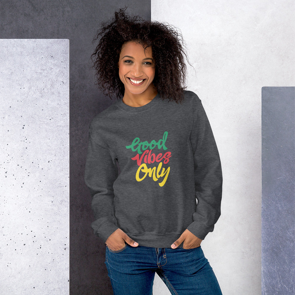 Sweat-shirt unisexe « Good Vibes Only »