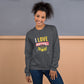 Sweat unisexe "I Love Dancehall" - Édition blanche