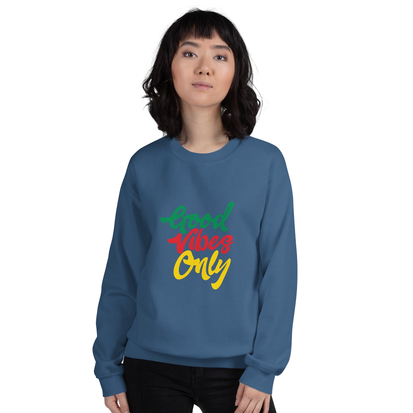 Sweat-shirt unisexe « Good Vibes Only »