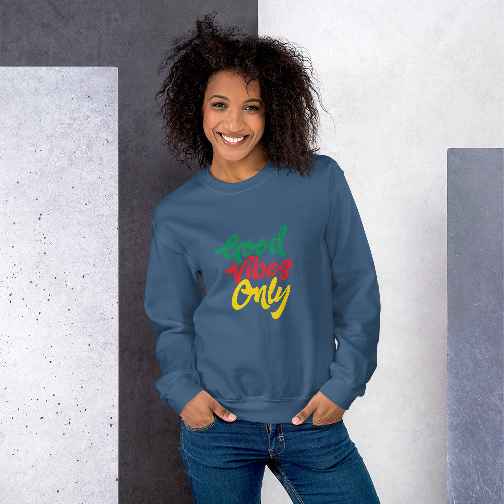 Sweat-shirt unisexe « Good Vibes Only »