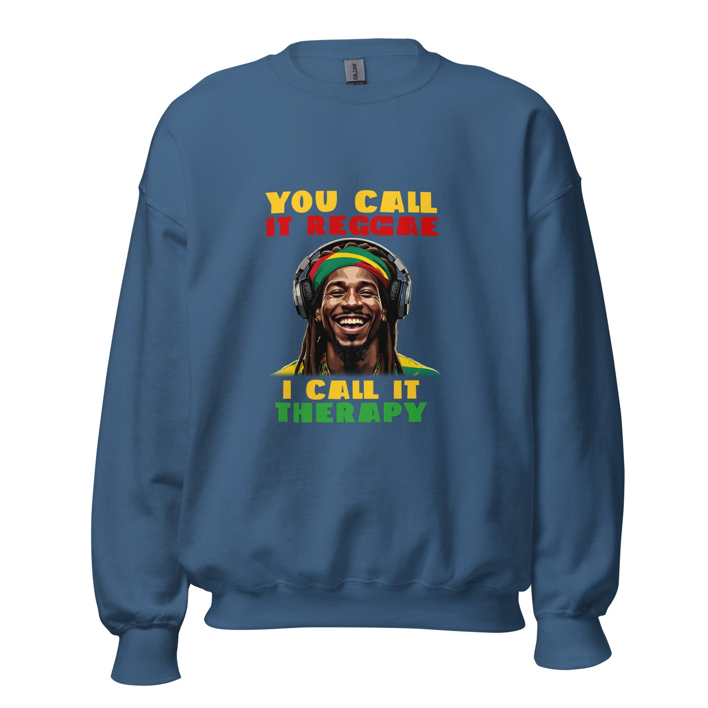 Unisex "Reggae is Therapy" Sweatshirt