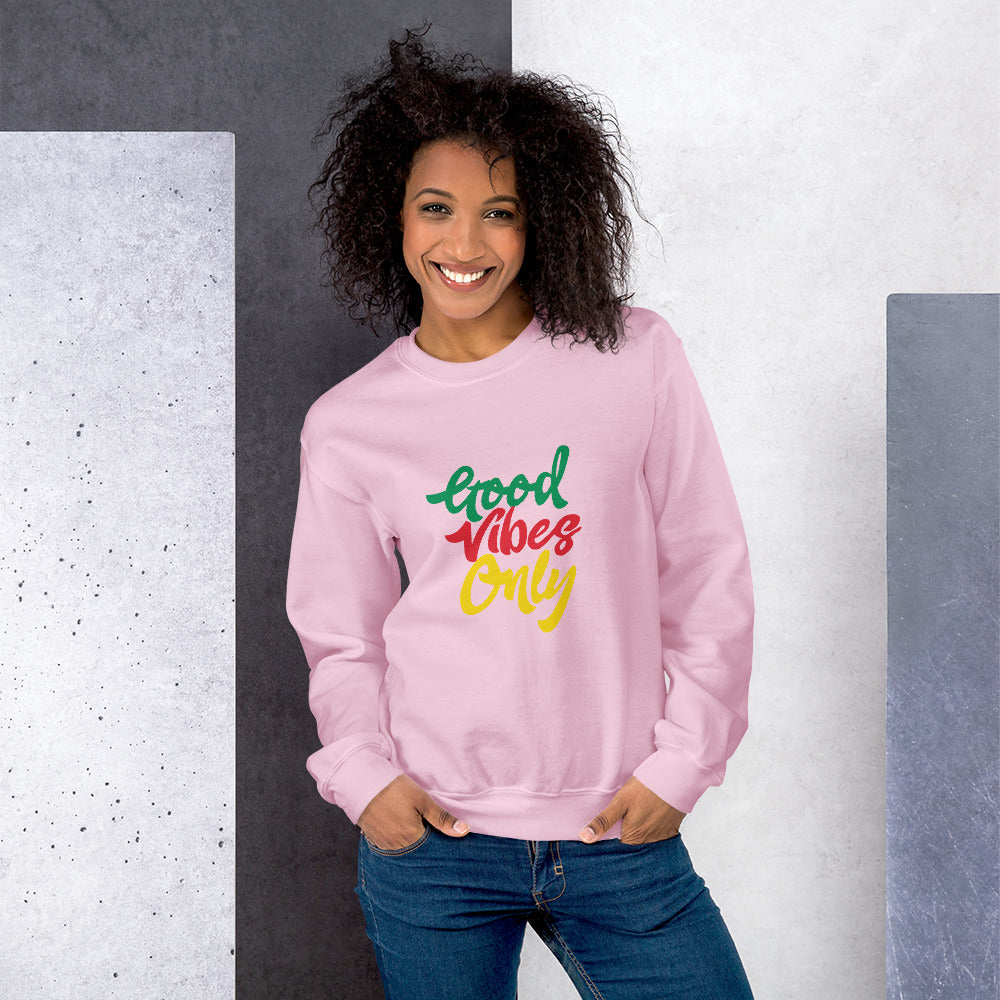 Sweat-shirt unisexe « Good Vibes Only »