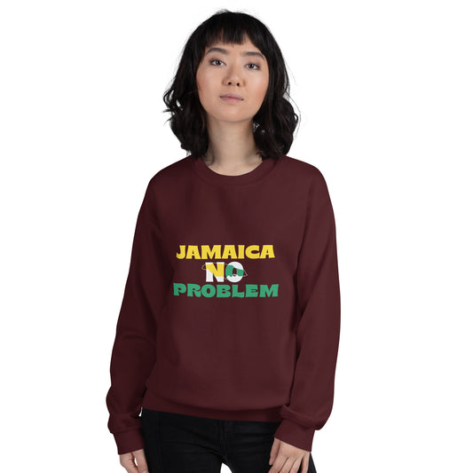 Unisex "Jamaica No Problem" white edition Sweatshirt