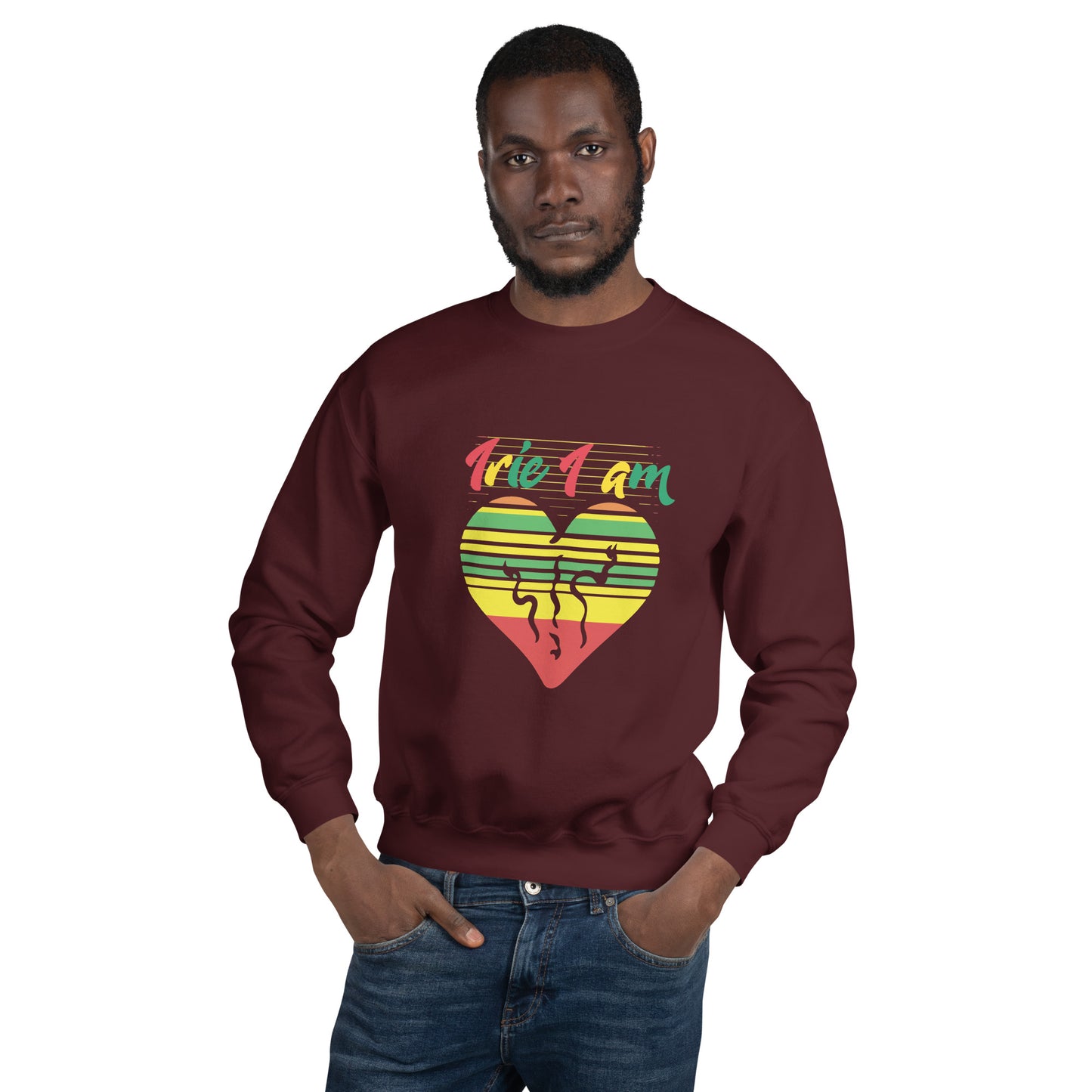 Sweat-shirt unisexe « Irie I Am »