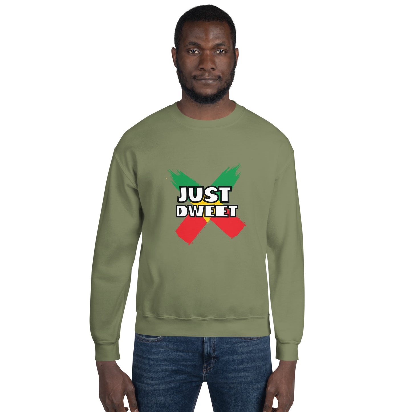 Sweat-shirt unisexe « Just Dweet »