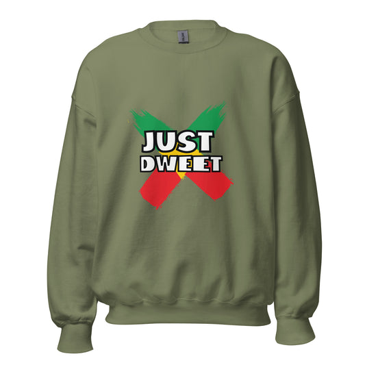 Sweat-shirt unisexe « Just Dweet »
