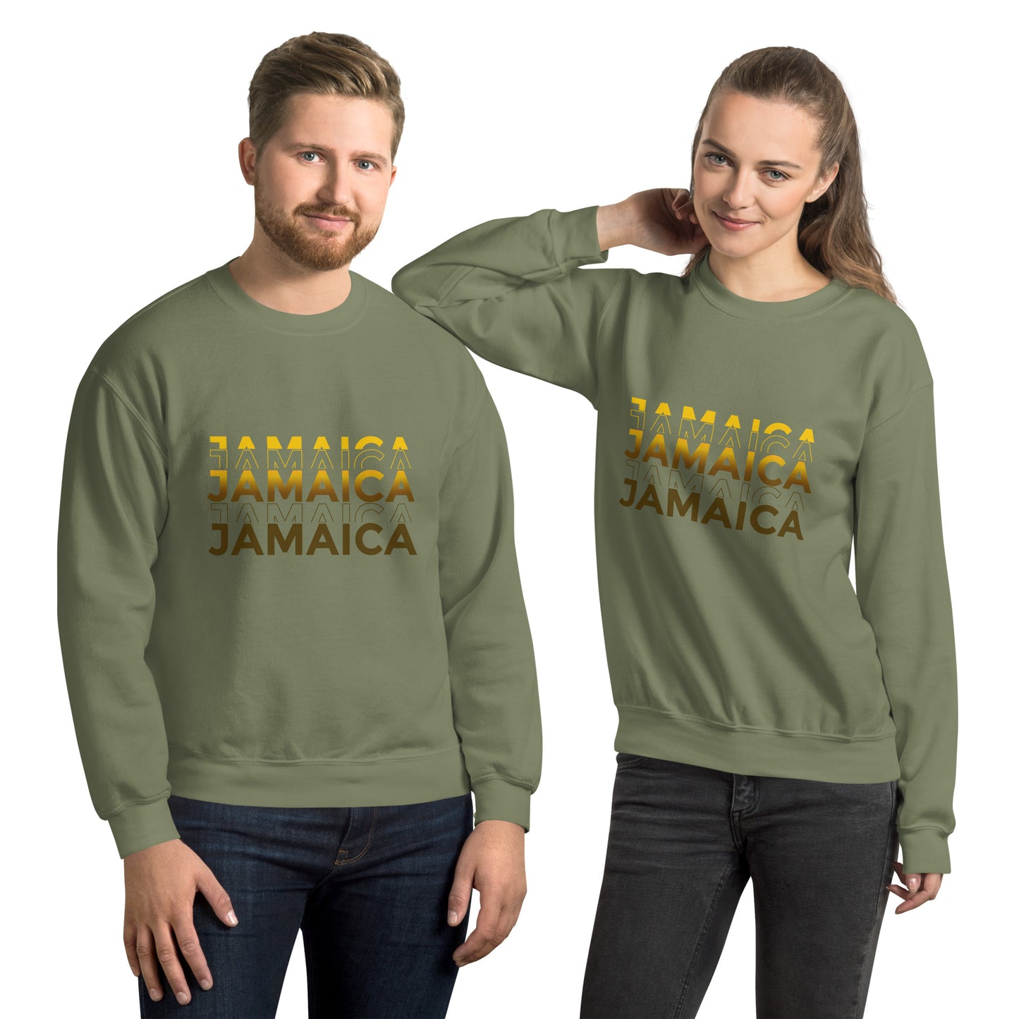 Unisex sweatshirt "Jamaica Gold".