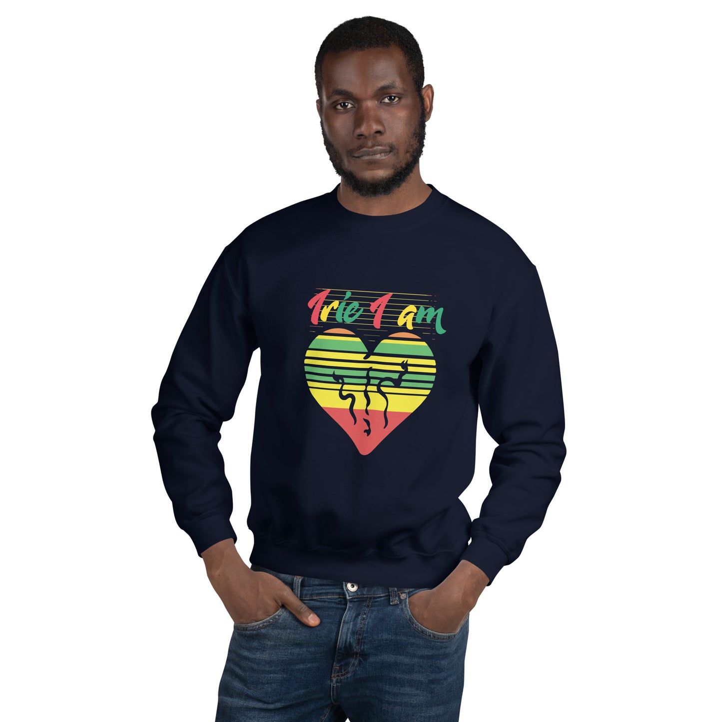 Sweat-shirt unisexe « Irie I Am »