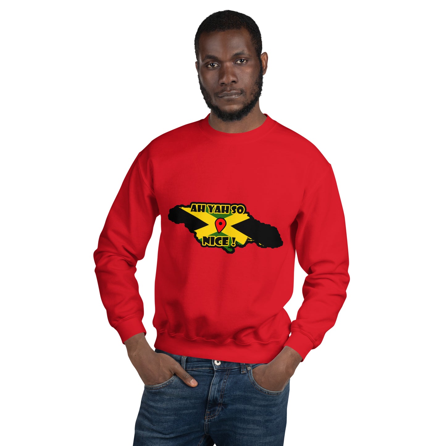 Sweat-shirt unisexe « Ah Yahso Nice »