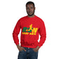 Unisex "Run Leff Dem" Sweatshirt