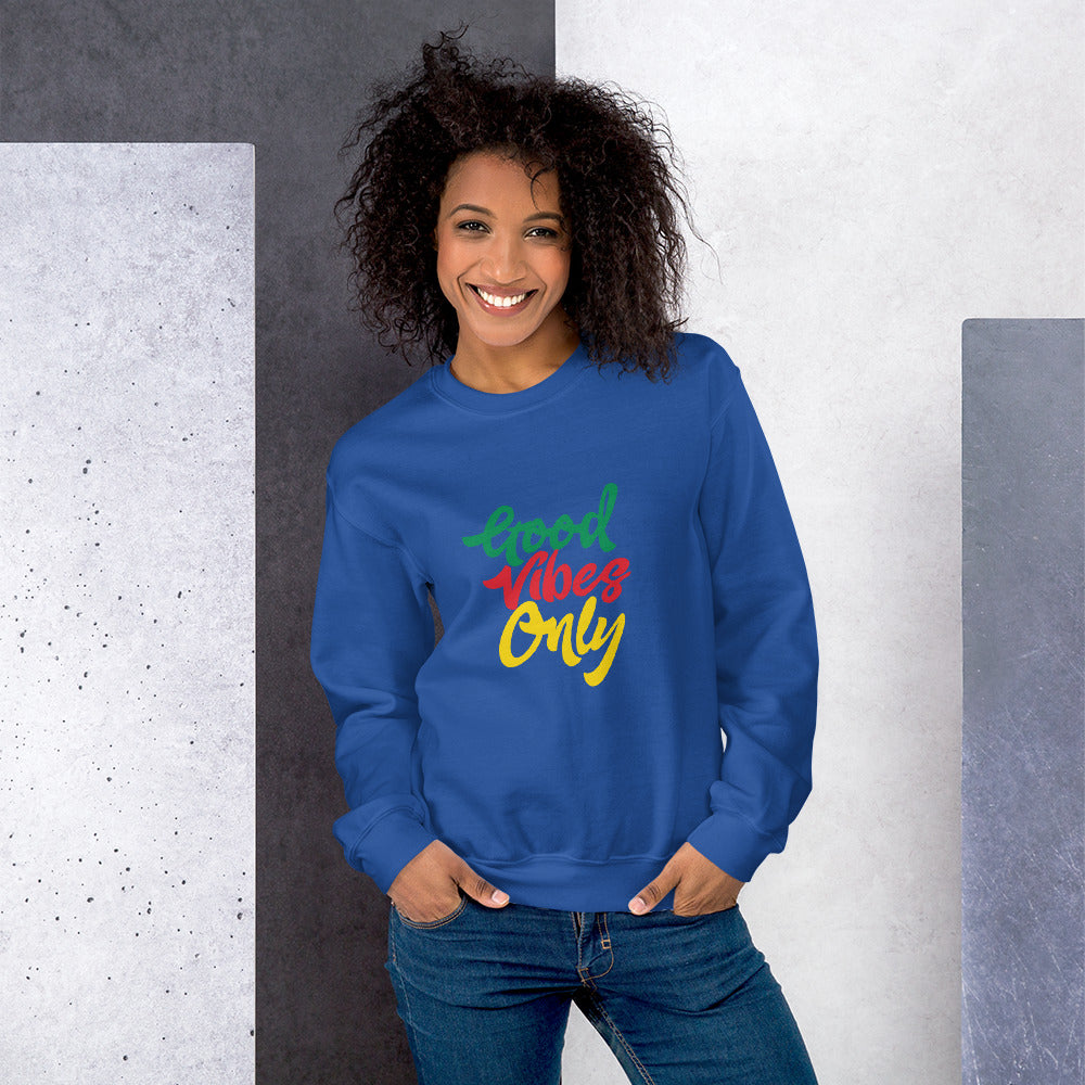 Sweat-shirt unisexe « Good Vibes Only »