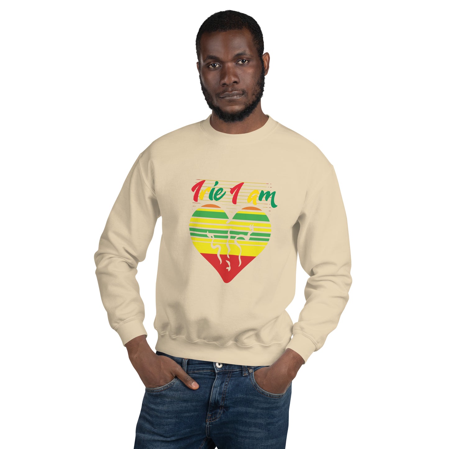 Sweat-shirt unisexe « Irie I Am »