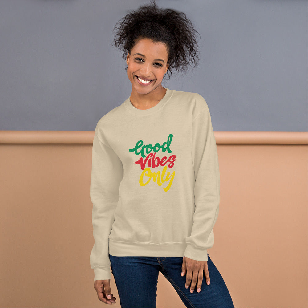 Sweat-shirt unisexe « Good Vibes Only »