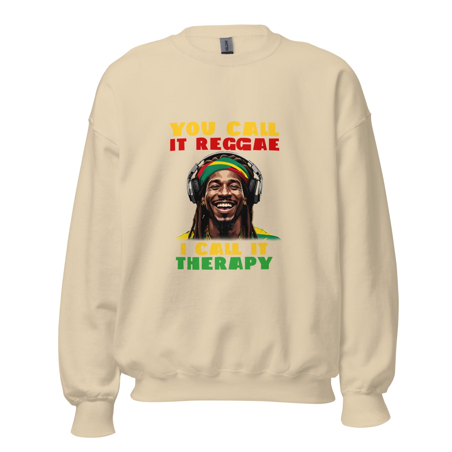 Sweat-shirt unisexe « Reggae is Therapy »