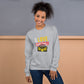 Sweat unisexe "I Love Dancehall" - Édition blanche