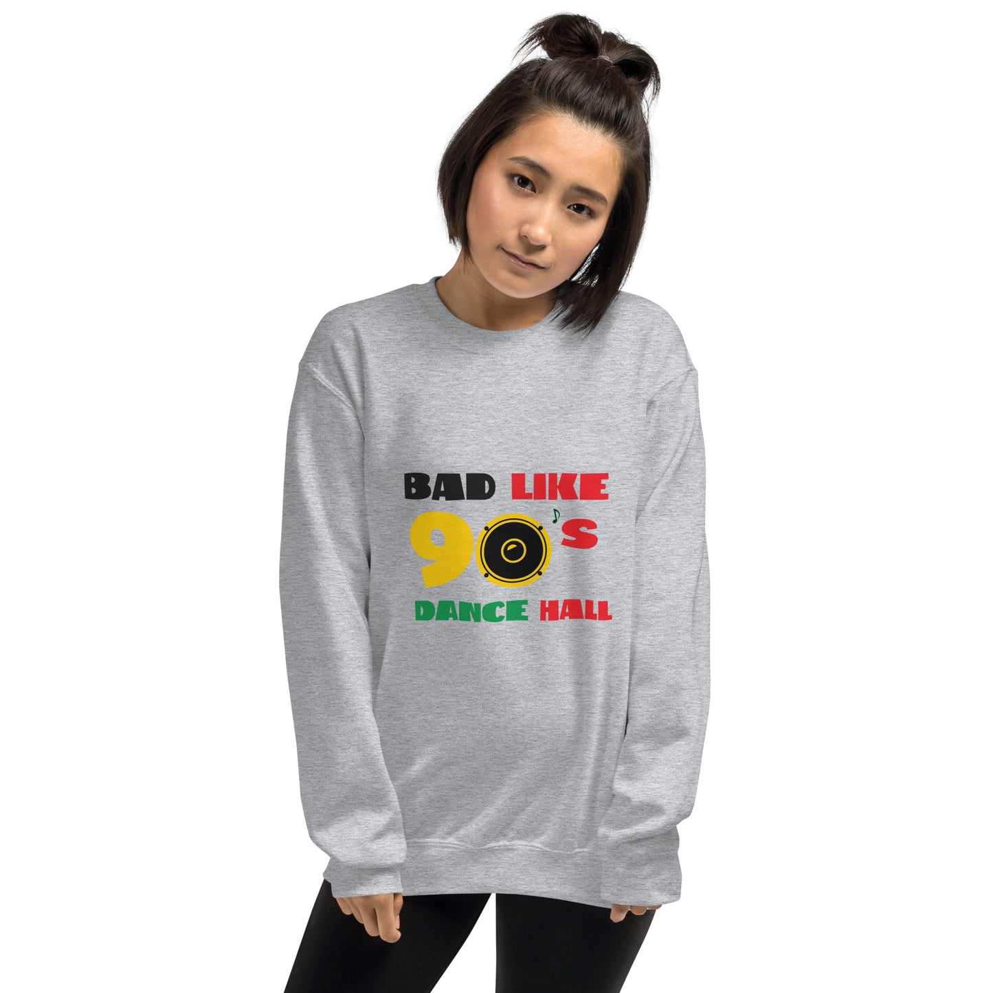 Sweat-shirt unisexe « Bad like 90's »