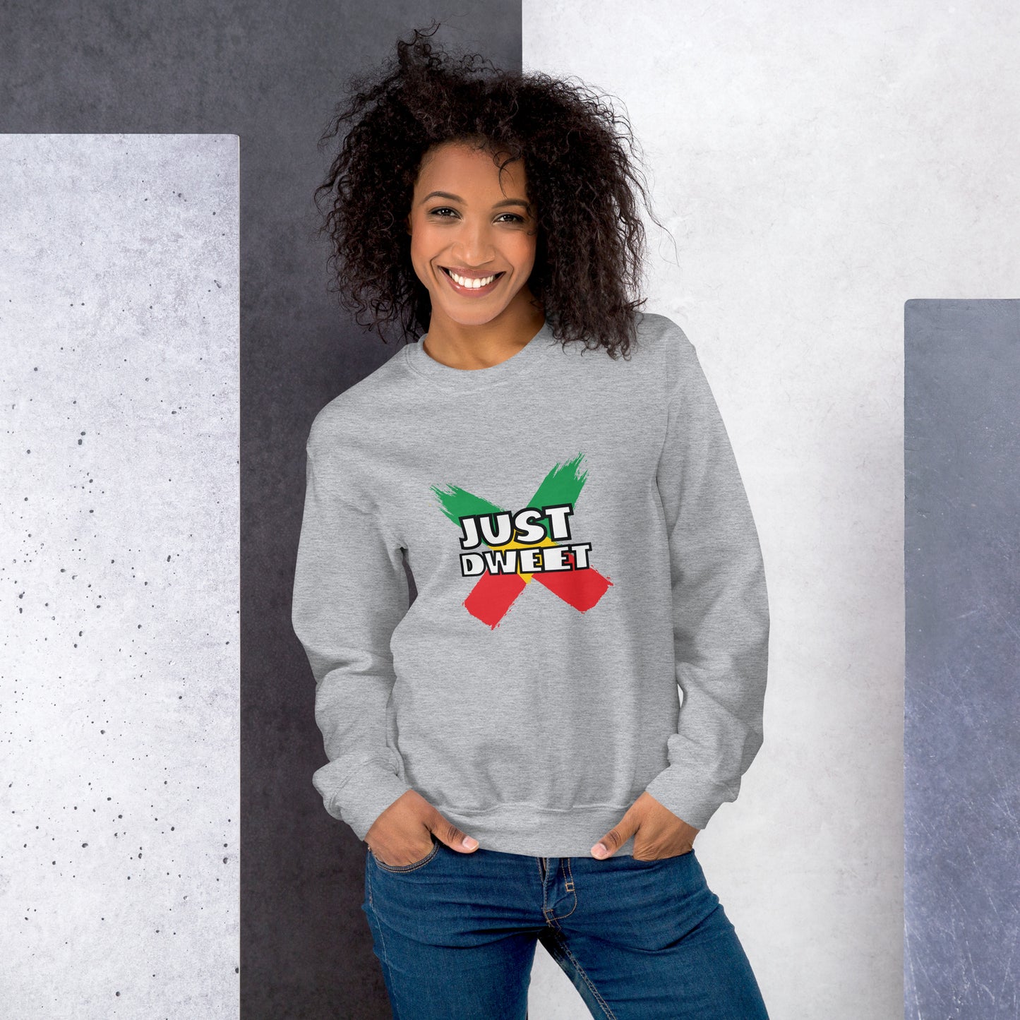 Sweat-shirt unisexe « Just Dweet »