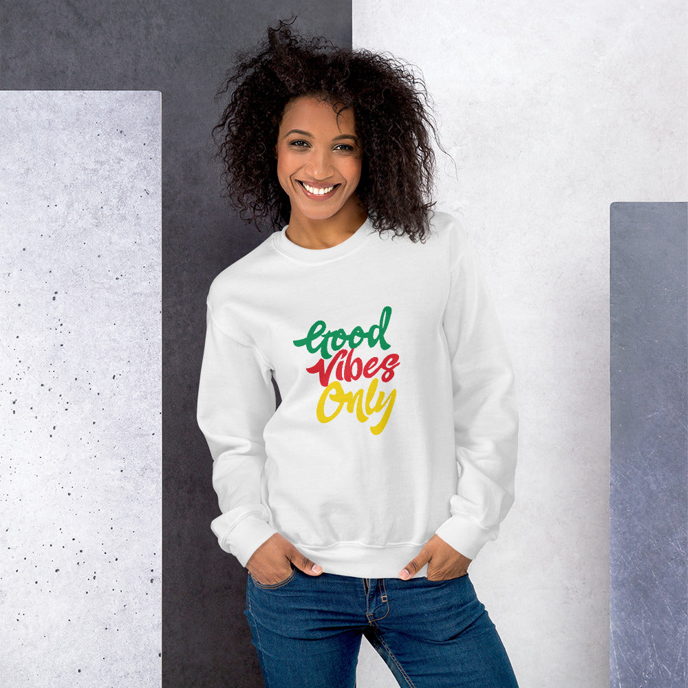 Sweat-shirt unisexe « Good Vibes Only »