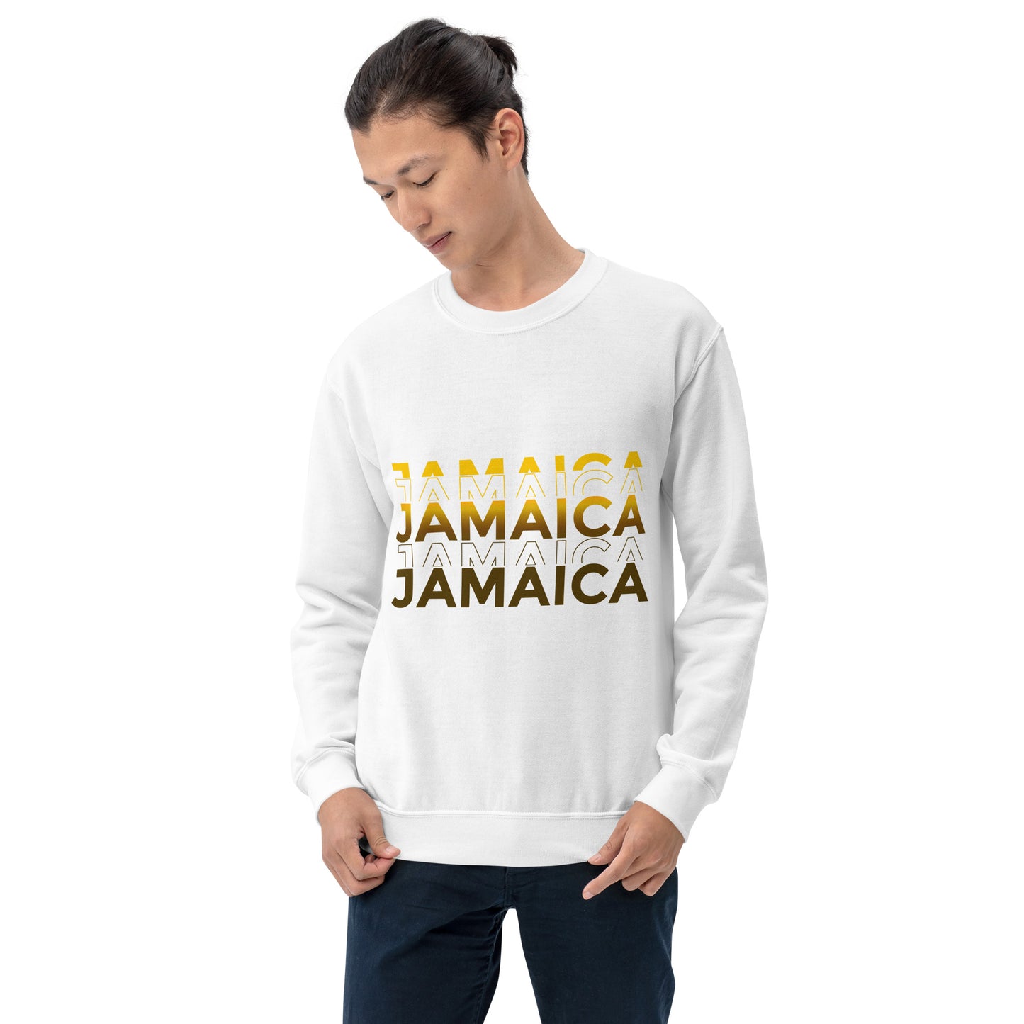 Sweat-shirt unisexe "Jamaica Gold"