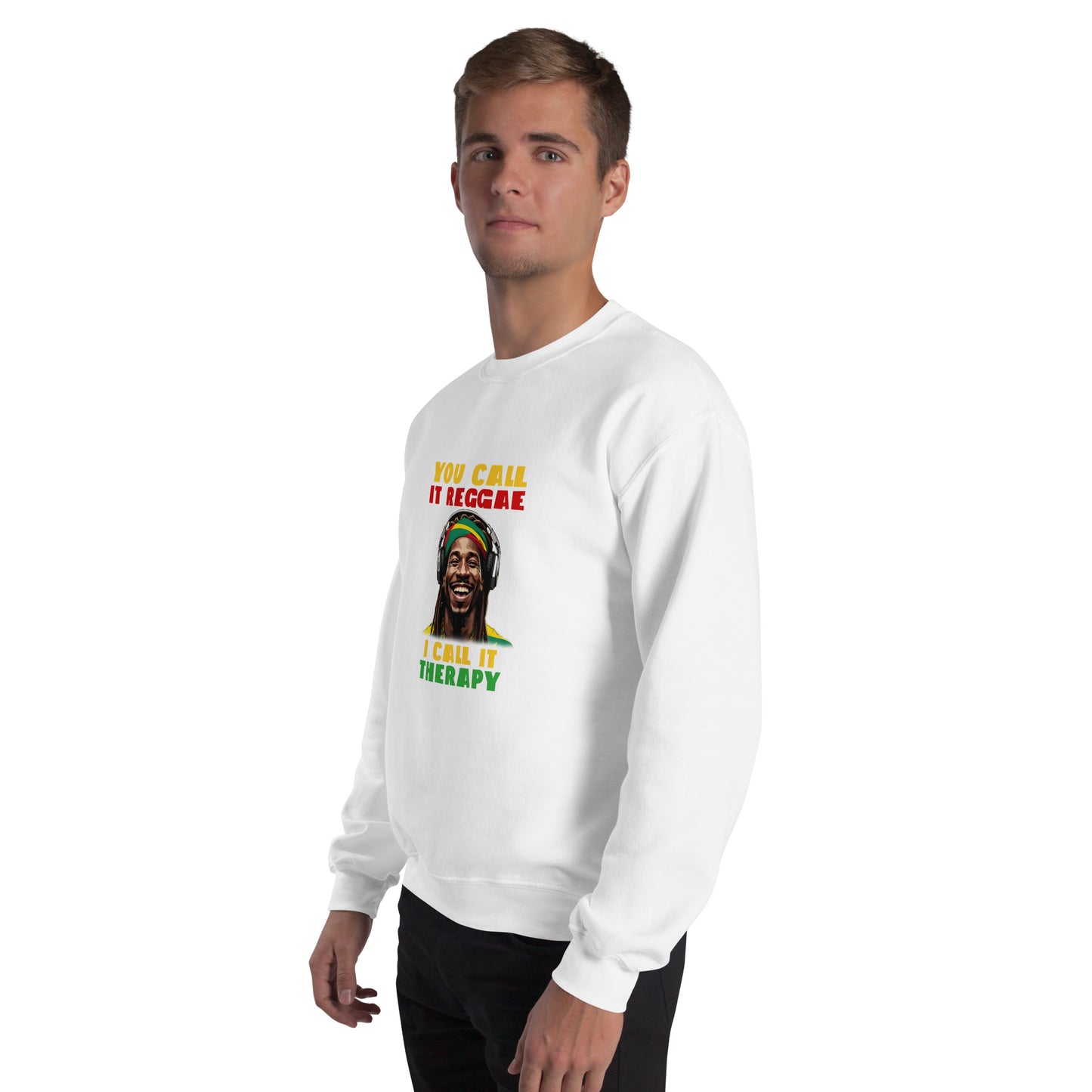 Sweat-shirt unisexe « Reggae is Therapy »