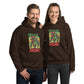 Unisex hoodie met reggaemuziek