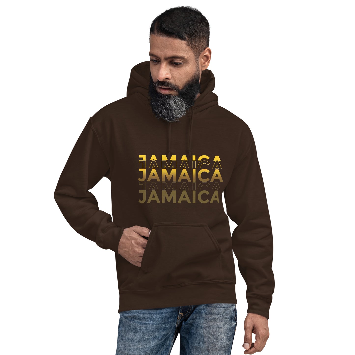 Sweat à capuche unisexe « Jamaica Gold »