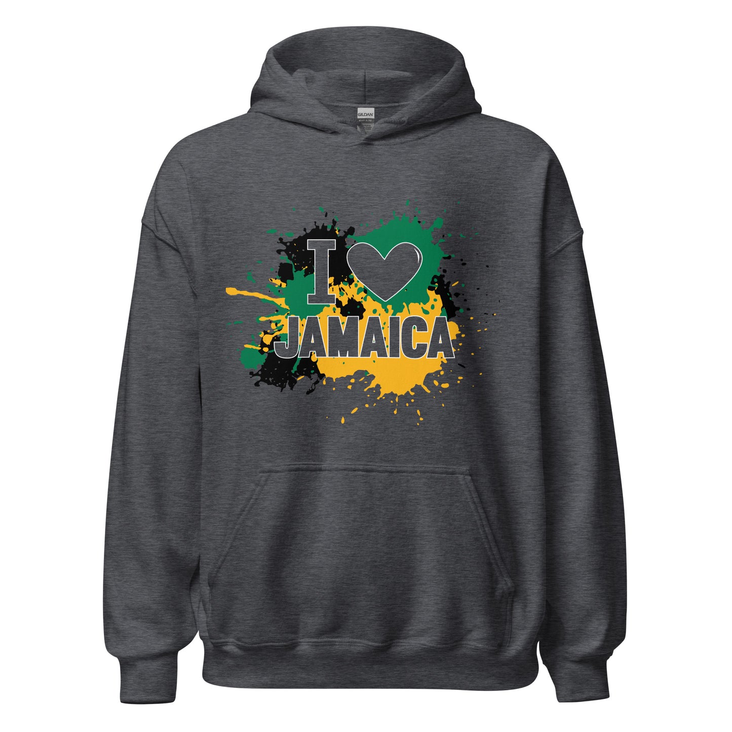 Unisex "I <3 Jamaica" Hoodie