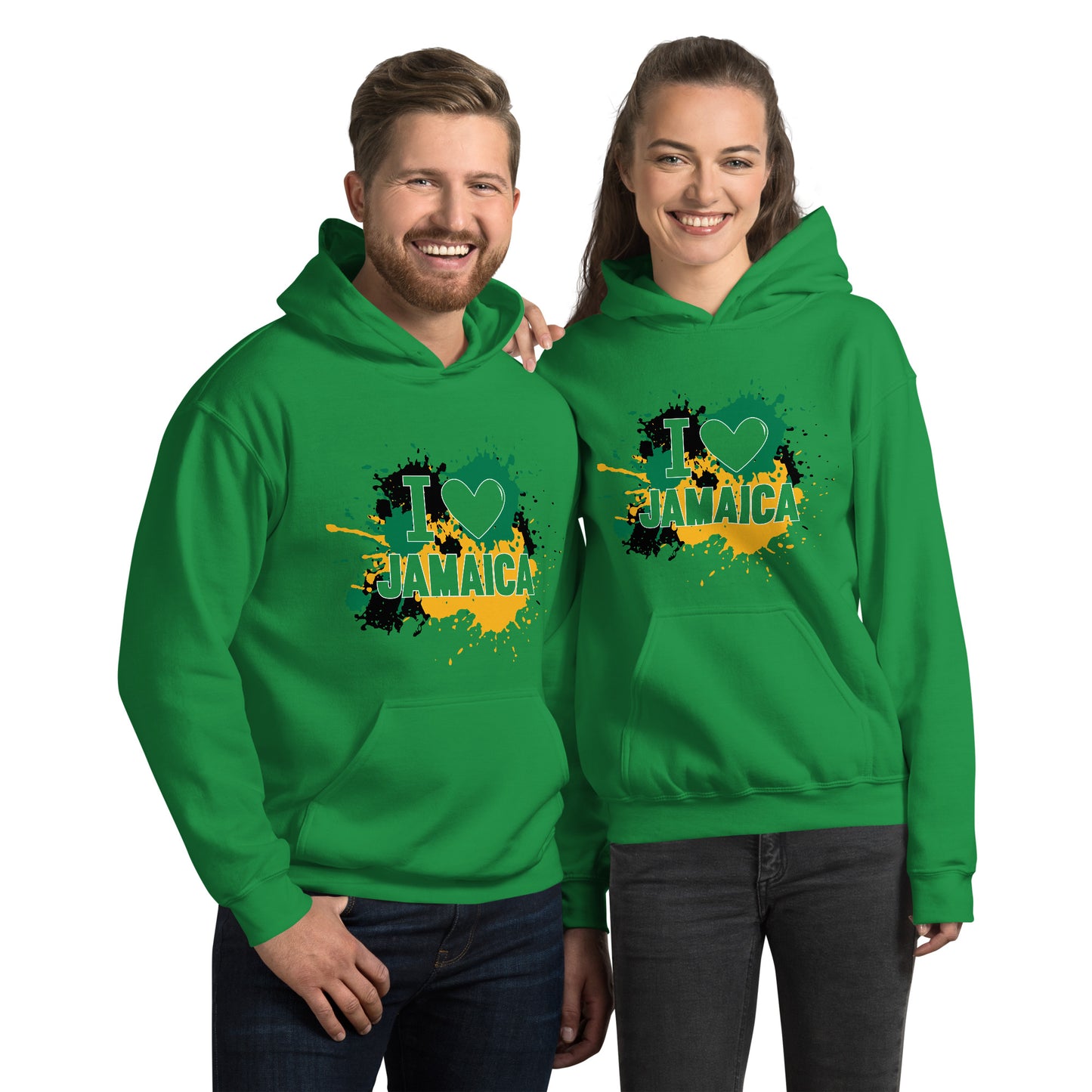 Unisex "I <3 Jamaica" Hoodie