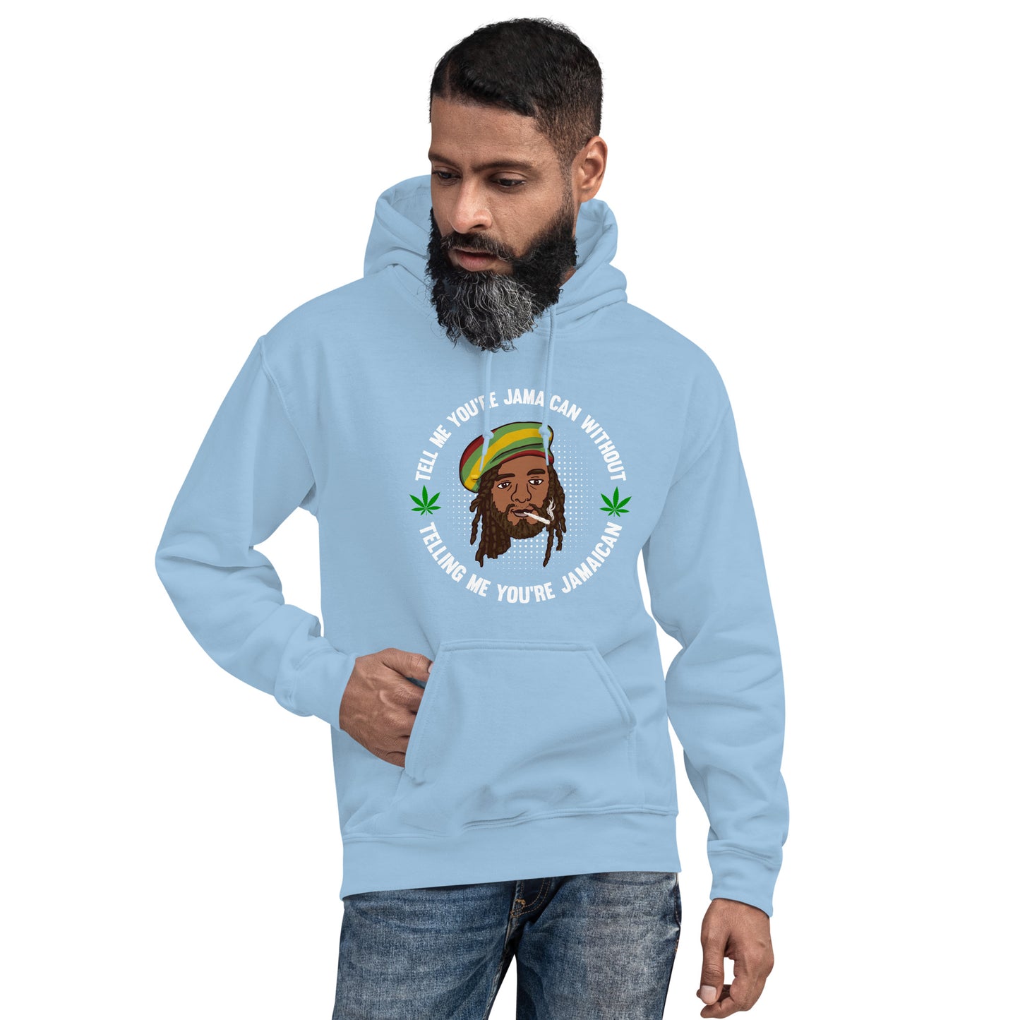 Unisex "Tell me you're Jamaican" Hoodie