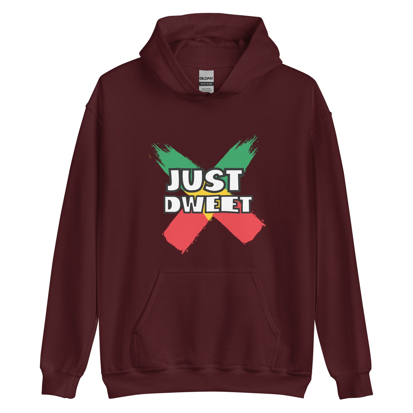 Sweat à capuche unisexe « Just Dweet »