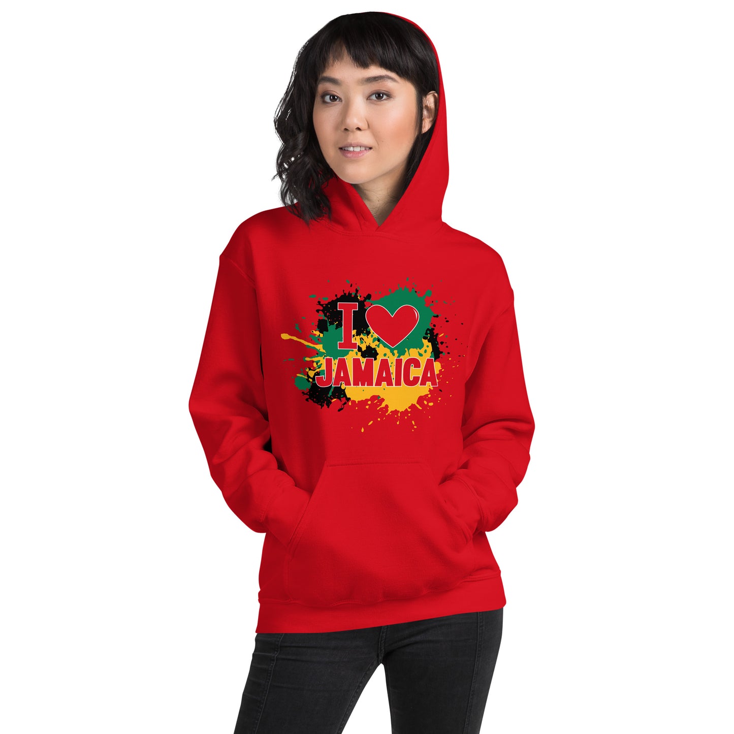 Unisex "I <3 Jamaica" Hoodie