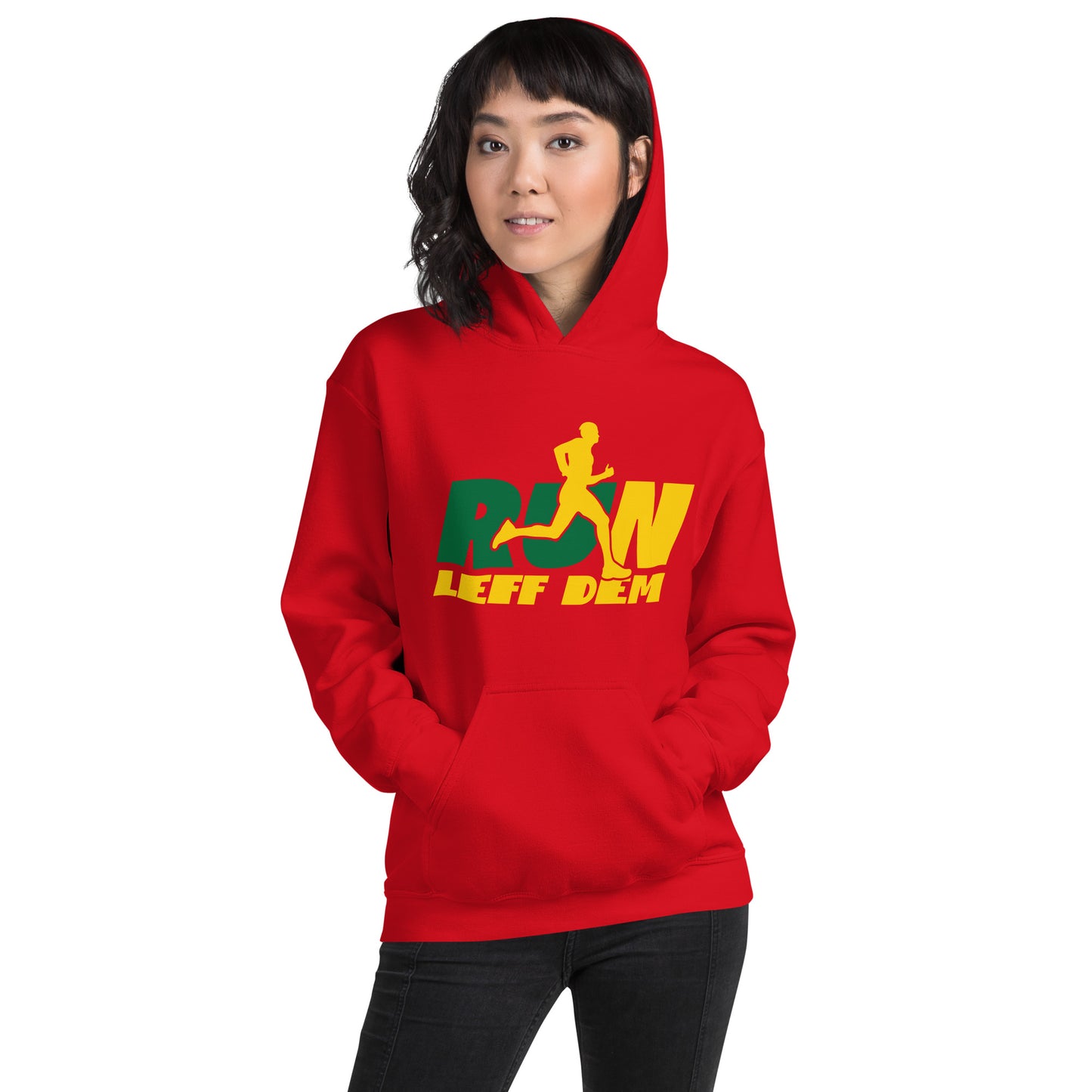 Unisex "Run Leff Dem" Hoodie