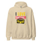 Unisex "I Love Dancehall" Hoodie- White Edition