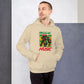 Unisex hoodie met reggaemuziek