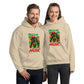 Unisex hoodie met reggaemuziek