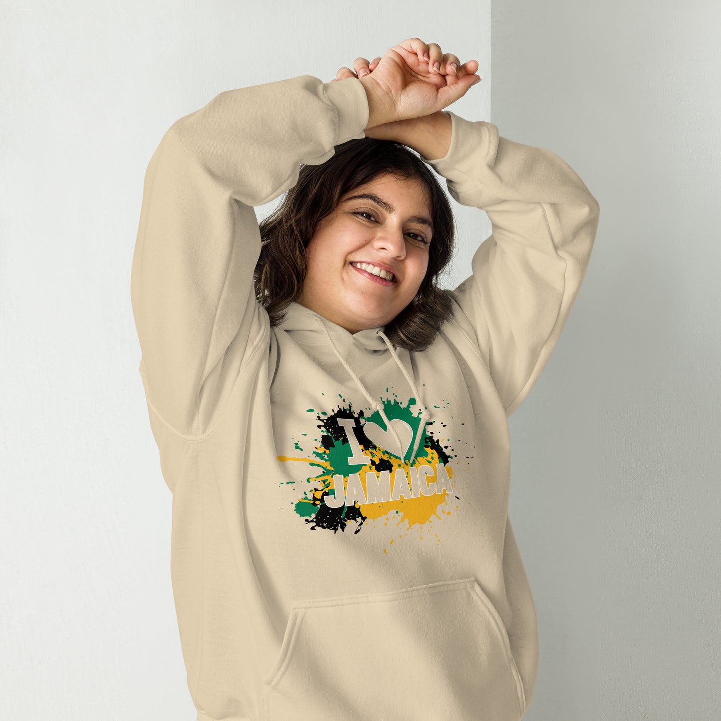 Unisex "I <3 Jamaica" Hoodie