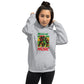 Unisex hoodie met reggaemuziek