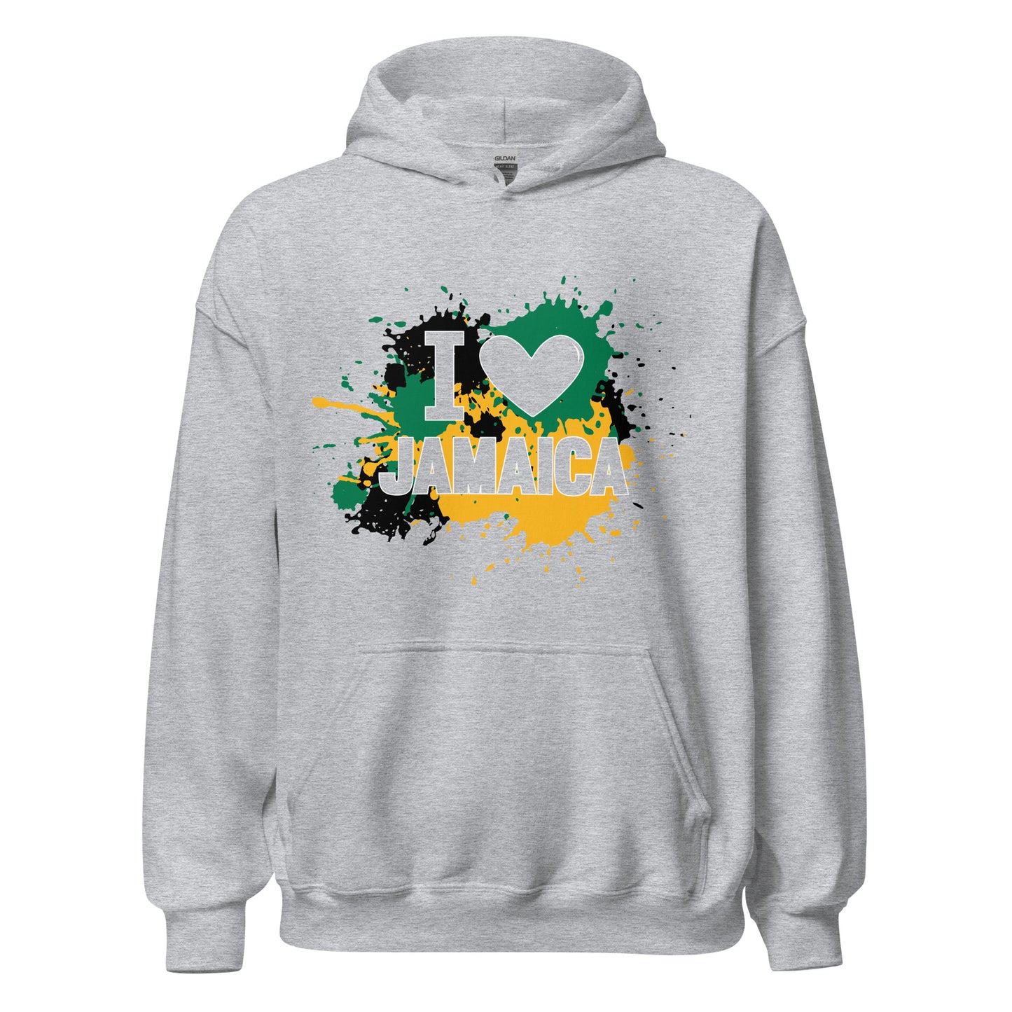 Unisex "I <3 Jamaica" Hoodie