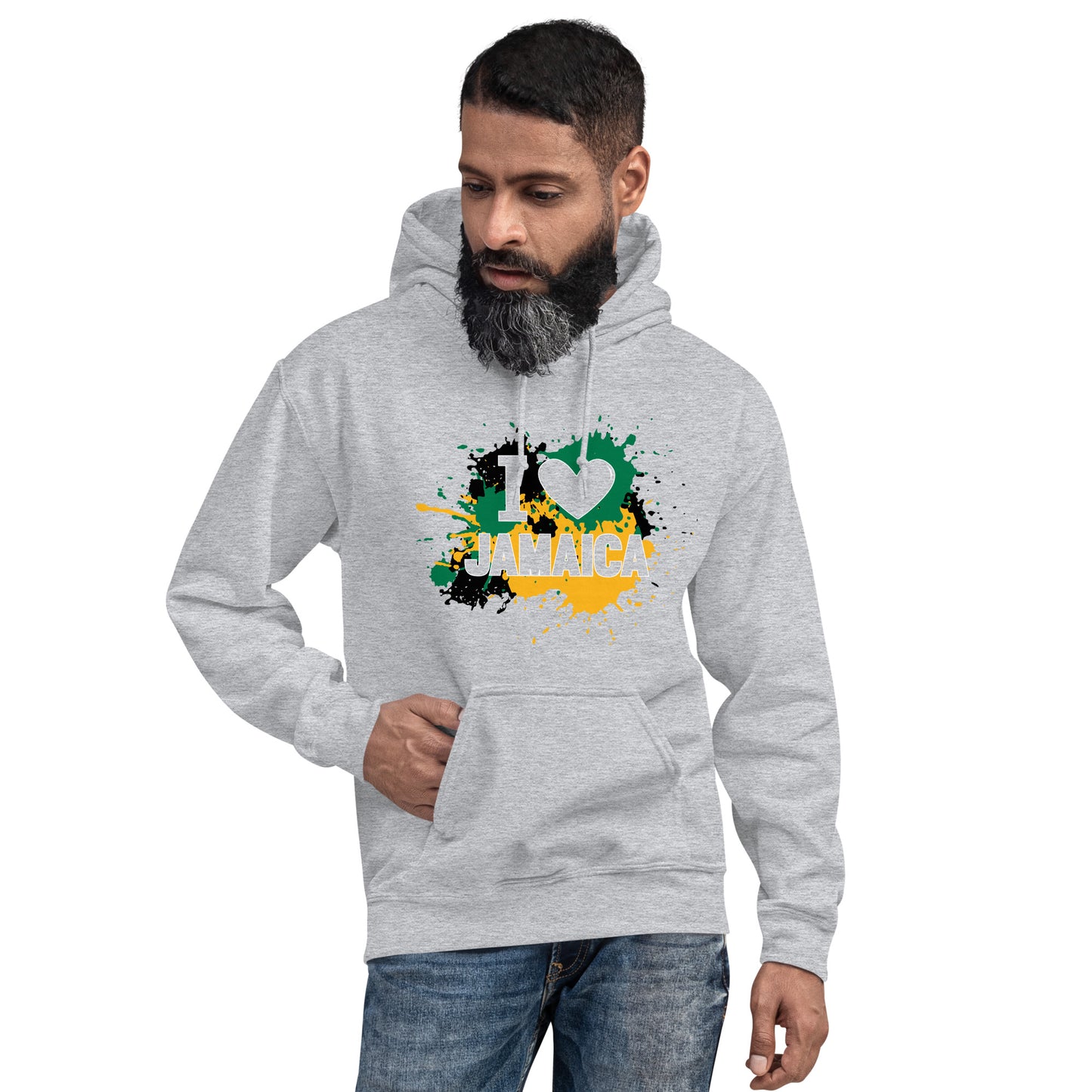 Unisex "I <3 Jamaica" Hoodie