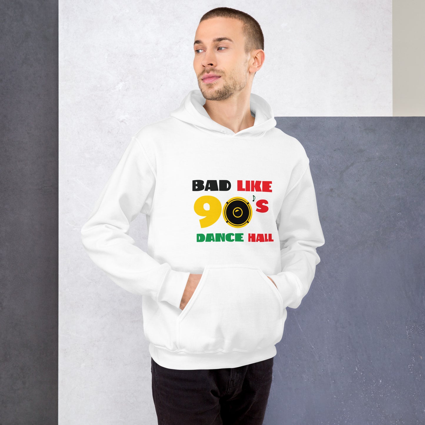 Sweat à capuche unisexe « Bad like 90's »